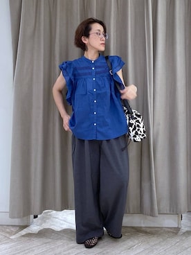 えまこさん(レディース・159cm)の夏コーディネート