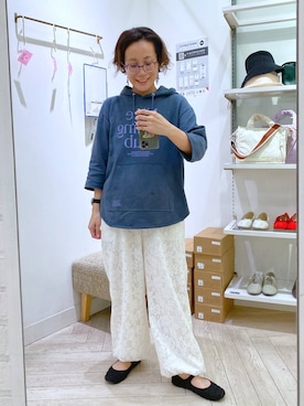 「ソックス」｜えまこさん（レディース・159cm）の秋コーディネート