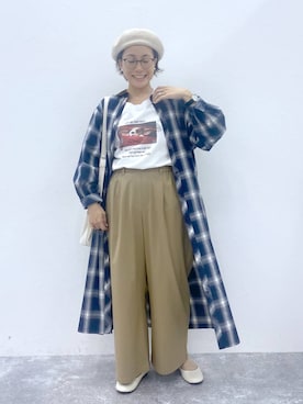 えまこさん(レディース・159cm)の秋コーディネート