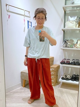 えまこさん（レディース・159cm）の夏コーディネート
