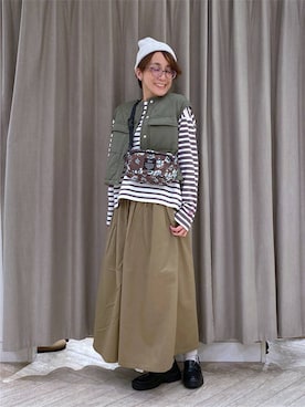 えまこさん(レディース・159cm)の秋コーディネート