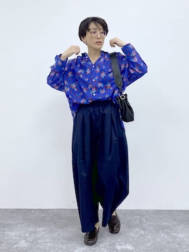 えまこさん（レディース・159cm）の春コーディネート