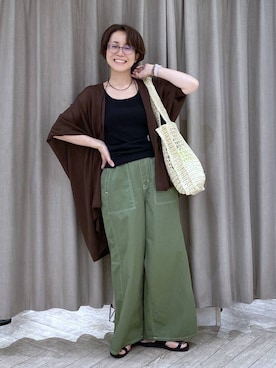 えまこさん(レディース・159cm)の夏コーディネート