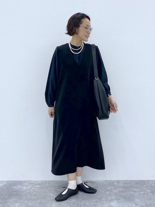 オケージョン　ワンピース セール】キレイ見えVネックワンピース《オケージョン2025AW