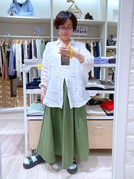 えまこさん（レディース・159cm）の春コーディネート