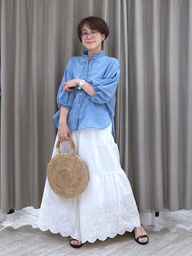 えまこさん(レディース・159cm)の夏コーディネート