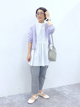 えまこさん(レディース・159cm)の夏コーディネート