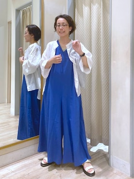 えまこさん（レディース・159cm）の夏コーディネート