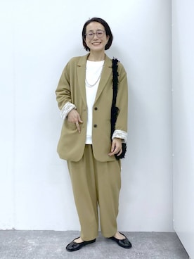 えまこさん(レディース・159cm)の冬コーディネート