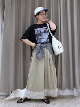 えまこさん(レディース・159cm)の夏コーディネート