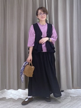 えまこさん(レディース・159cm)の夏コーディネート