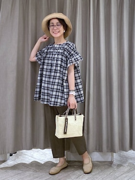 えまこさん(レディース・159cm)の夏コーディネート