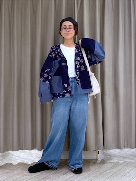 えまこさん(レディース・159cm)の秋コーディネート