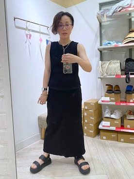 えまこさん(レディース・159cm)の夏コーディネート