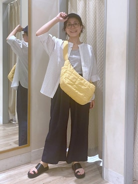 えまこさん（レディース・159cm）の夏コーディネート