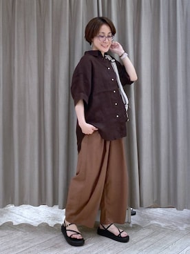 えまこさん(レディース・159cm)の夏コーディネート