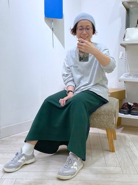 えまこさん(レディース・159cm)の春コーディネート