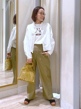 えまこさん（レディース・159cm）の春コーディネート