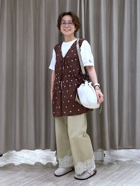 えまこさん(レディース・159cm)の夏コーディネート