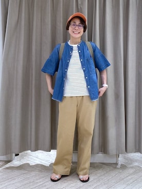 えまこさん(レディース・159cm)の春コーディネート