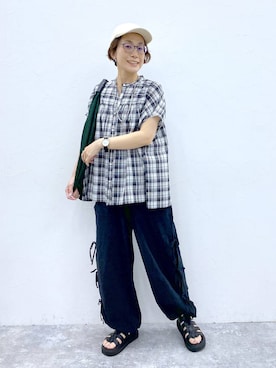 えまこさん（レディース・159cm）の春コーディネート