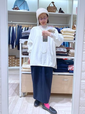 えまこさん(レディース・159cm)の冬コーディネート