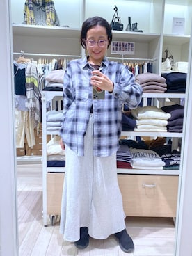 「studio CLIP（スタディオクリップ）のアイテム」を使った、えまこさん（レディース・159cm）の秋コーディネート