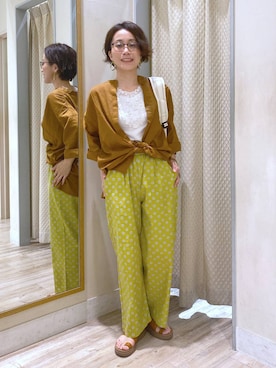 えまこさん（レディース・159cm）の夏コーディネート