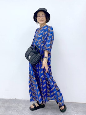 えまこさん（レディース・159cm）の夏コーディネート