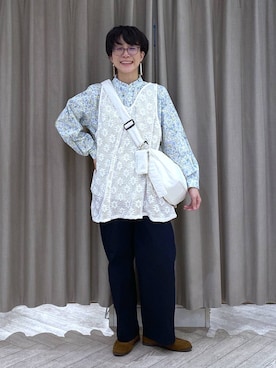 えまこさん（レディース・159cm）の春コーディネート