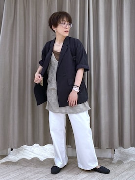 えまこさん(レディース・159cm)の春コーディネート