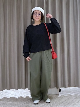 えまこさん(レディース・159cm)の秋コーディネート