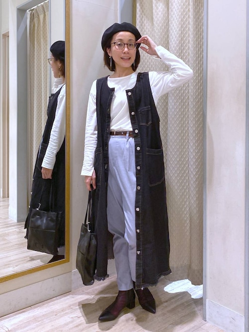 セール】《人気スタッフmiyuコラボ》ダブルフロントカジュアル