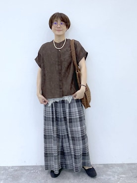 えまこさん(レディース・159cm)の春コーディネート