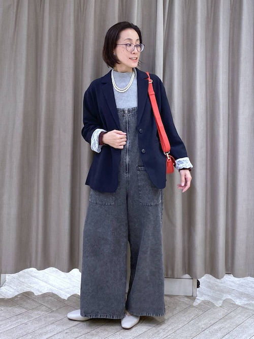 選べる着丈】レースカフスシングルジャケット《オケージョン2026SS