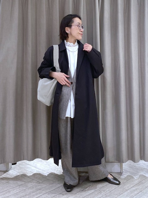 natural by clip》ロングライトコート[プチサイズあり]（チェスター