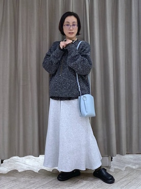 えまこさん（レディース・159cm）の冬コーディネート