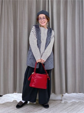 えまこさん(レディース・159cm)の秋コーディネート