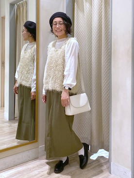 えまこさん(レディース・159cm)の秋コーディネート