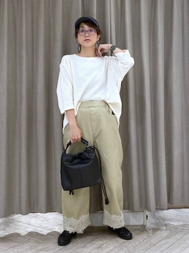えまこさん（レディース・159cm）の夏コーディネート