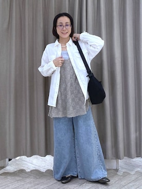 えまこさん（レディース・159cm）の春コーディネート