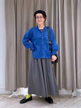 えまこさん(レディース・159cm)の秋コーディネート