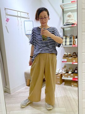 えまこさん（レディース・159cm）の夏コーディネート