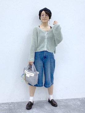 えまこさん（レディース・159cm）の春コーディネート