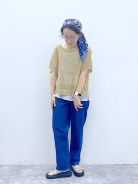 えまこさん(レディース・159cm)の夏コーディネート