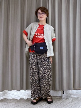 えまこさん(レディース・159cm)の夏コーディネート