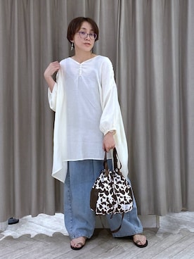 えまこさん（レディース・159cm）の夏コーディネート