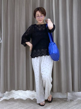 えまこさん(レディース・159cm)の夏コーディネート