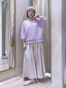 えまこさん(レディース・159cm)の春コーディネート