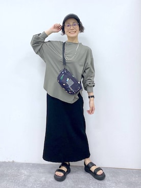 えまこさん（レディース・159cm）の夏コーディネート